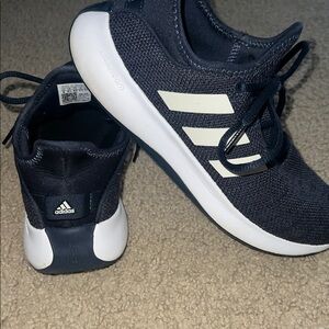 Women's Adidas navy blue sneakers size 8